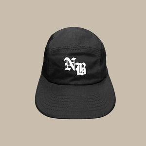 NB WATERMARK LOGO 5 PANEL (BLACK)